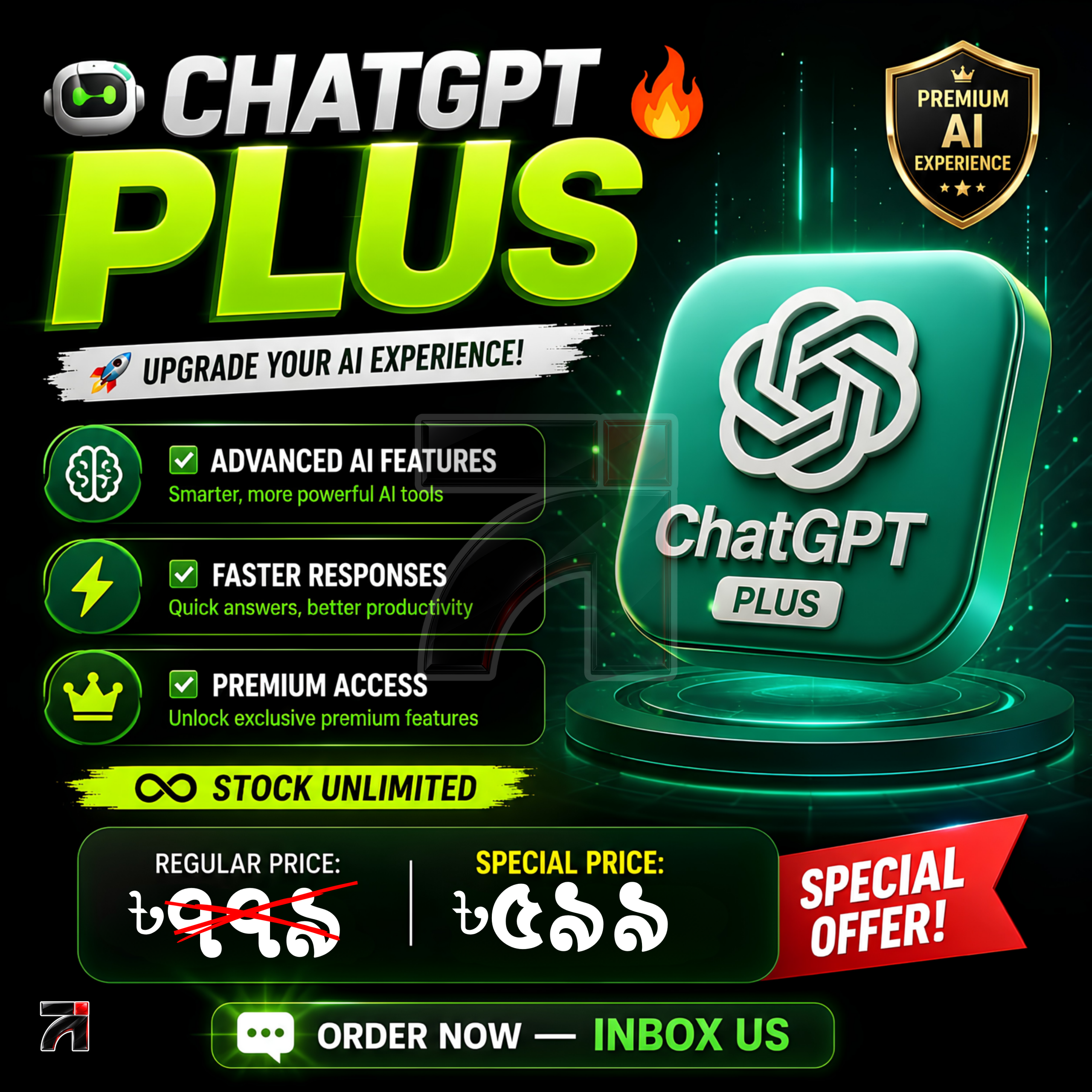 ChatGPT Plus Subscription ChatGPT Plus Subscription - Image 1